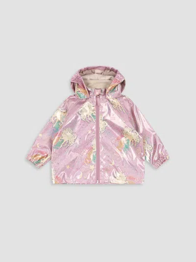 Konges Slojd Baby Girl's, Little Girl's & Girl's Calina Rain Jacket In Pink