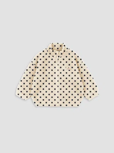 Konges Slojd Baby Girl's, Little Girl's & Girl's Jody Embroidery Teddy Jacket In Neutral
