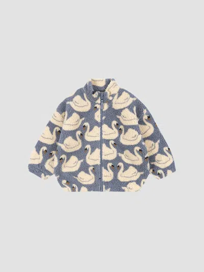 Konges Slojd Baby Girl's, Little Girl's & Girl's Jody Teddy Jacket In Blue