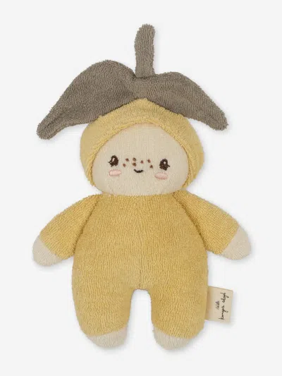 Konges Slojd Baby Mini Lemon Soft Toy In Ivory