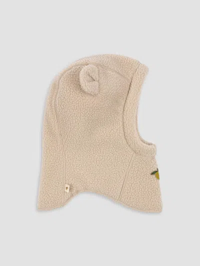 Konges Slojd Baby's Safa Sherpa Balaclava In Brown