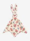 Konges Slojd Baby Sleepy Rabbit Comforter In Neutral