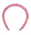 Konges Slojd Beaded Headband In Pink