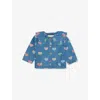 Konges Slojd Bon Coeur Colore Magot Denim Shirt 12 Months-10 In Blue
