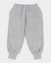 Konges Slojd Boy's Lou Sweatpants In Grey Melange