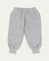 Konges Slojd Boy's Lou Sweatpants In Grey Melange