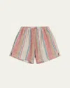 Konges Slojd Boy's Venice Stripe Shorts In Stan Stripe