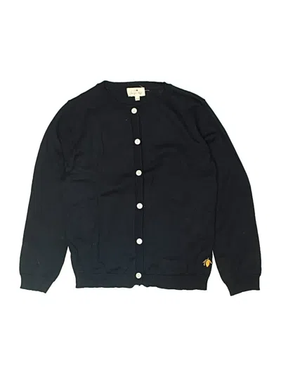 Pre-owned Konges Slojd Kids' Cardigan Sweater In Black