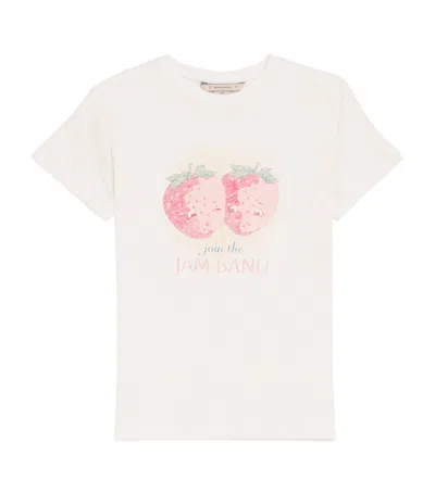Konges Slojd Kids' Cotton-linen Cherry T-shirt