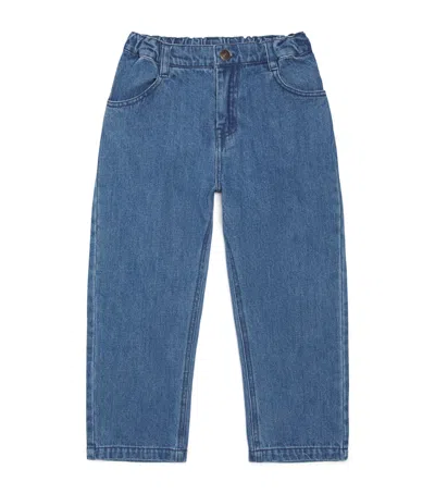 Konges Slojd Kids' Elba Straight Jeans In Blue