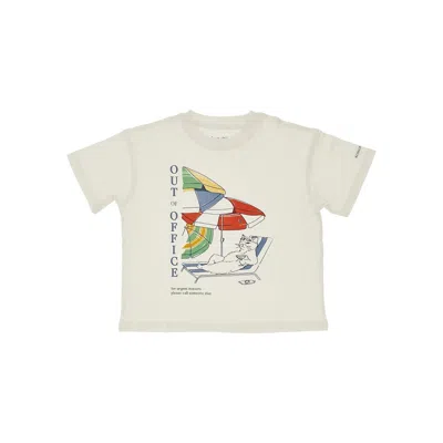 Konges Slojd 'famo' Printed Cotton T-shirt Kids In White