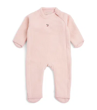 Konges Slojd Kids'  Fleece Safa Playsuit In Pink
