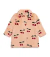 Konges Slojd Fuzzie Coat In Orange