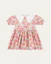 KONGES SLOJD GIRL'S COEUR MULTICOLOR-PRINT DRESS