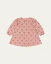 KONGES SLOJD GIRL'S DREY POODLES & BOWS PRINTED DRESS