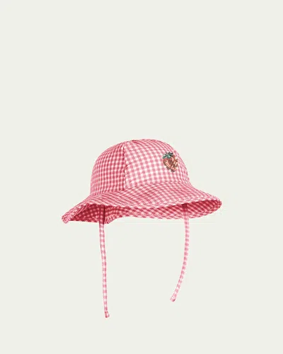 Konges Slojd Kids' Girl's Etta Swim Hat In Pink