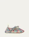 Konges Slojd Girl's Manuca Floral Ruffled Swim Shoes, Kids In Multi