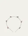 Konges Slojd Girl's Pearly Cherry Headband In Metallic