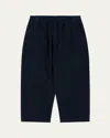 Konges Slojd Girl's Pen Corduroy Pocket Pants In Total Eclipse