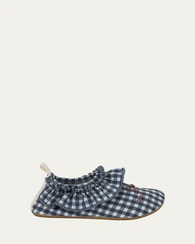 Konges Slojd Girl's Soline Swim Shoes, Kids In Blue