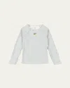 Konges Slojd Girl's Striped Rashguard Top