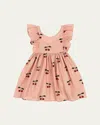 KONGES SLOJD GIRL'S VERBENA PRINTED DRESS