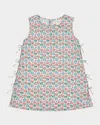 Konges Slojd Girl's Voila Floral-print A-line Dress In White