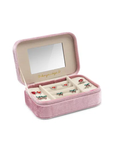 Konges Slojd Kids' Girls All I Want Jewellery Set With Box In Pink