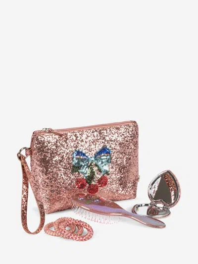 Konges Slojd Kids' Girls Get Ready With Me Kit In Pink