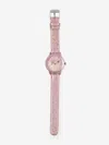 Konges Slojd Girls Glitter Watch In Pink