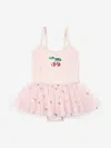 Konges Slojd Girls Marina Ballerina Dress In Pink