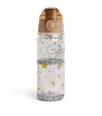 Konges Slojd Glitter Lemon Water Bottle In Brown