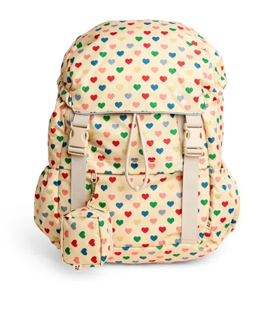 Konges Slojd Kids' Heart Print Clover Backpack