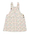 Konges Slojd Heart Print Frankie Overall Dress