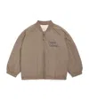 Konges Slojd Juno Bomber Jacket In Brown