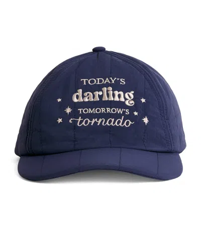 Konges Slojd Kids' Juno Total Eclipse Cap In Blue