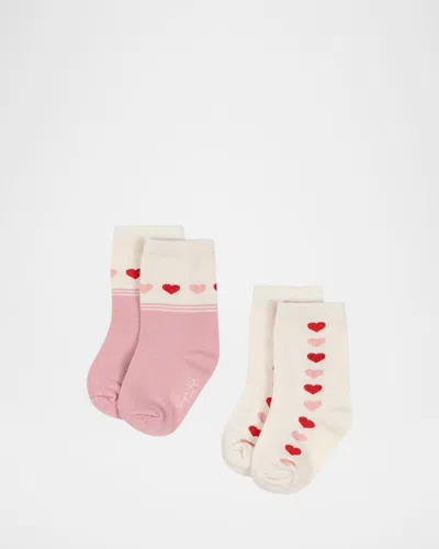 Konges Slojd Kid's 2-pack Jacquard Socks In Multi