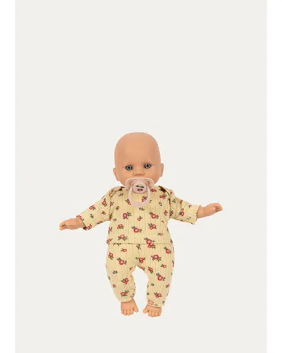 Konges Slojd Kid's Molly Baby Doll In Muro Blu