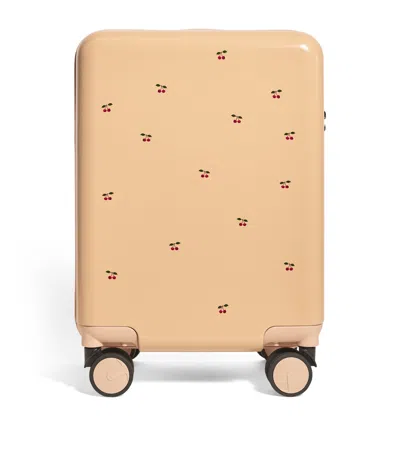 Konges Slojd Kids Cherry Hard-shell Suitcase In Red