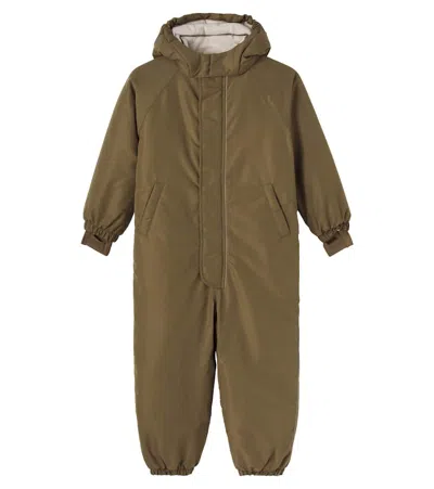 Konges Slojd Kids' Konges Sløjd Award Snowsuit In Green