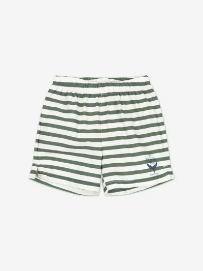 Konges Slojd Kids'  Konges Sløjd Boys Asnou Swim Shorts In Green