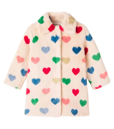 Konges Slojd Kids' Konges Sløjd Faux Fur Jacket In Multi