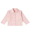 Konges Slojd Fen Printed Cotton Canvas Jacket In Pink