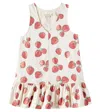 Konges Slojd Fen Printed Cotton Dress In Multicoloured