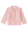 Konges Slojd Fen Printed Cotton Jacket In Pink