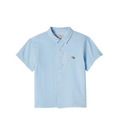 Konges Slojd Konges Sløjd Fran Checked Cotton Shirt In Blue