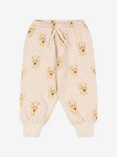 Konges Slojd Babies' Konges Sløjd Girls Belli Miao Amore Joggers In Neutral