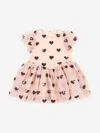 Konges Slojd Konges Sløjd Girls Heartlily Tulle Dress In Pink