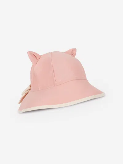 Konges Slojd Kids'  Konges Sløjd Girls Kitty Swim Hat In Pink