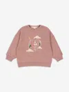 Konges Slojd Konges Sløjd Girls Lou Glitter Sweatshirt In Pink